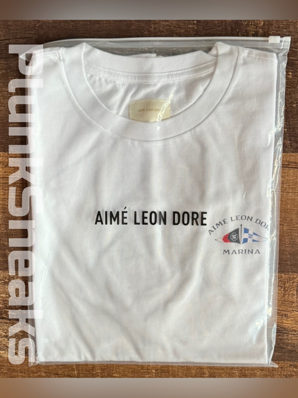 Aimé Leon Dore Marina Tee • Bright White • 2026